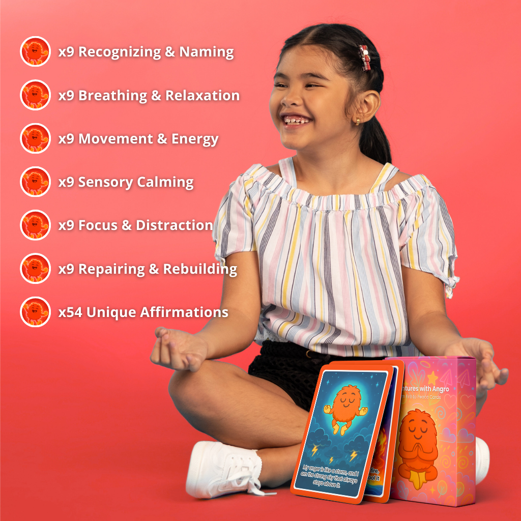 Angro™ Kids Anger Management Cards (Digital Version)