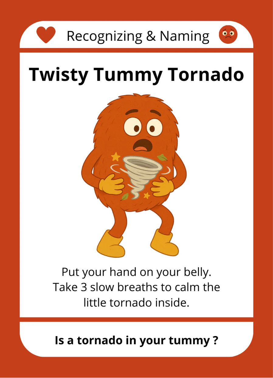 Parent and child using the deck