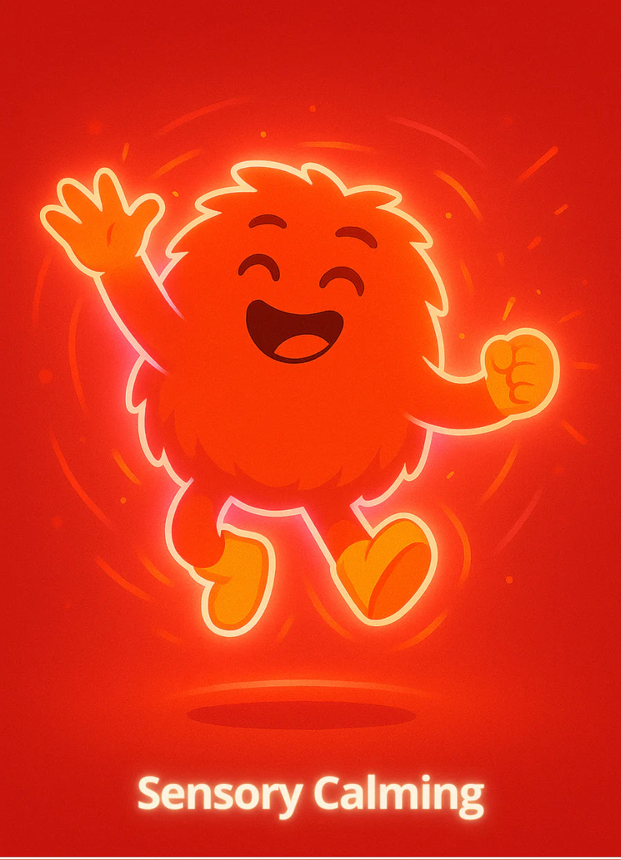 Parent and child using the deck