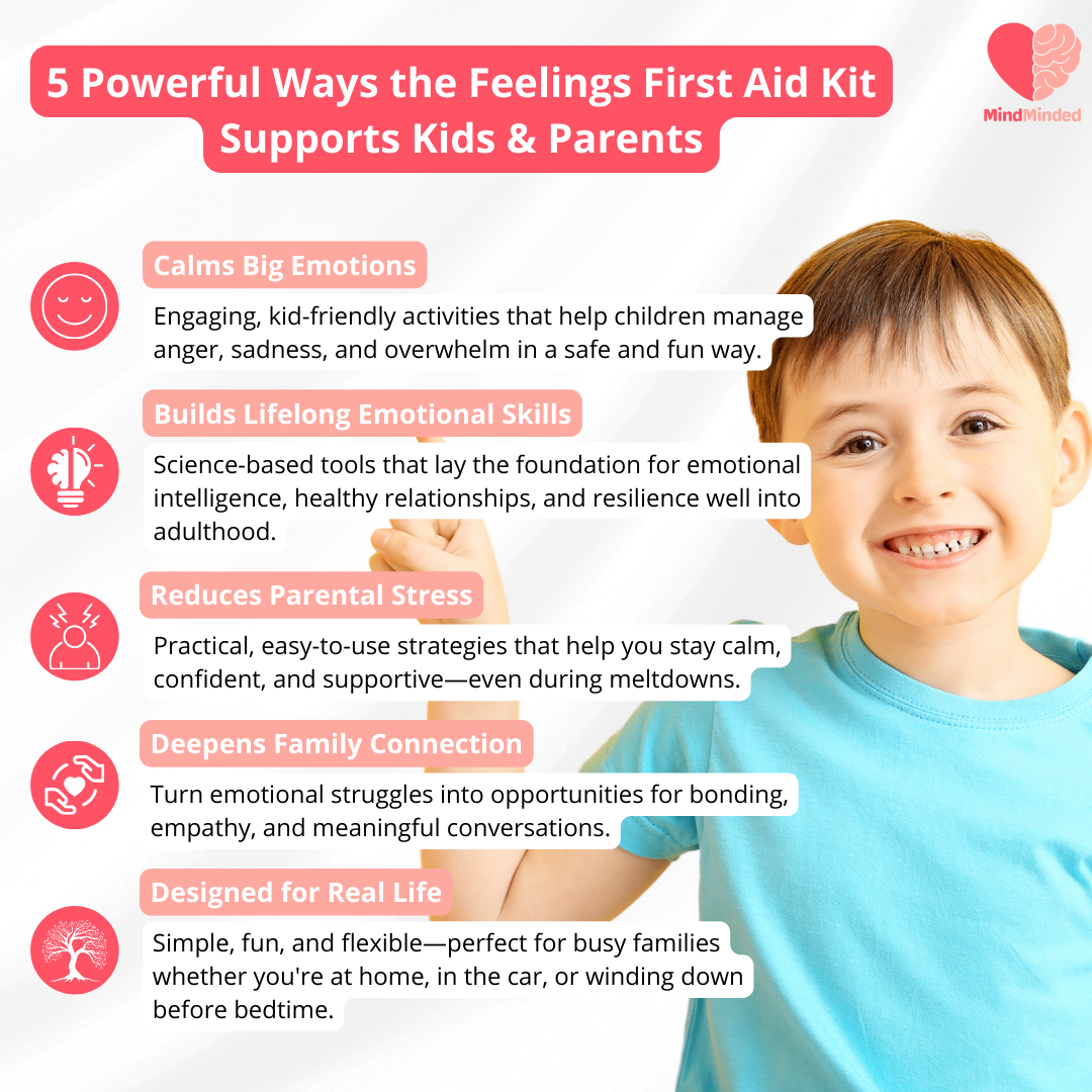 The Feelings First Aid Kit - Grab a Card, Calm The Storm